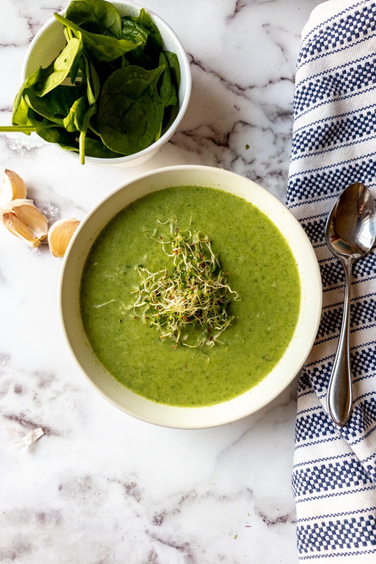 Cancer-Fighting Broccoli Leek Soup