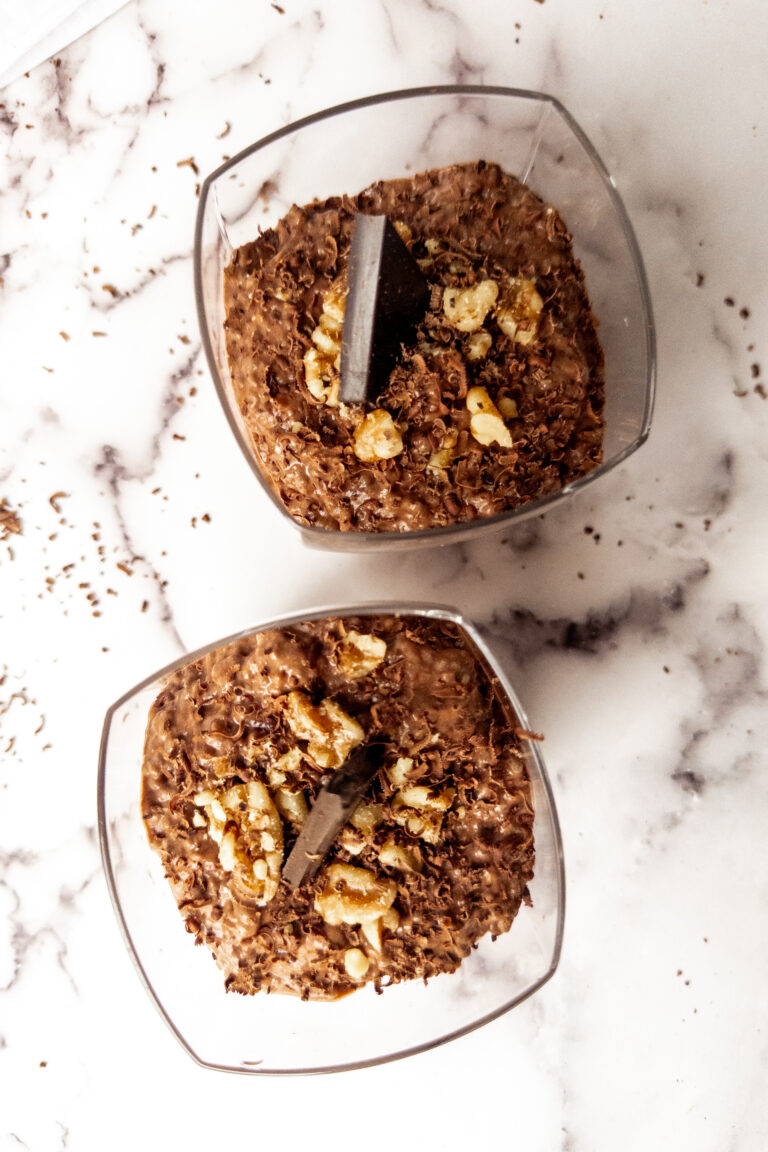 High-Protein Chocolate Chia Pudding