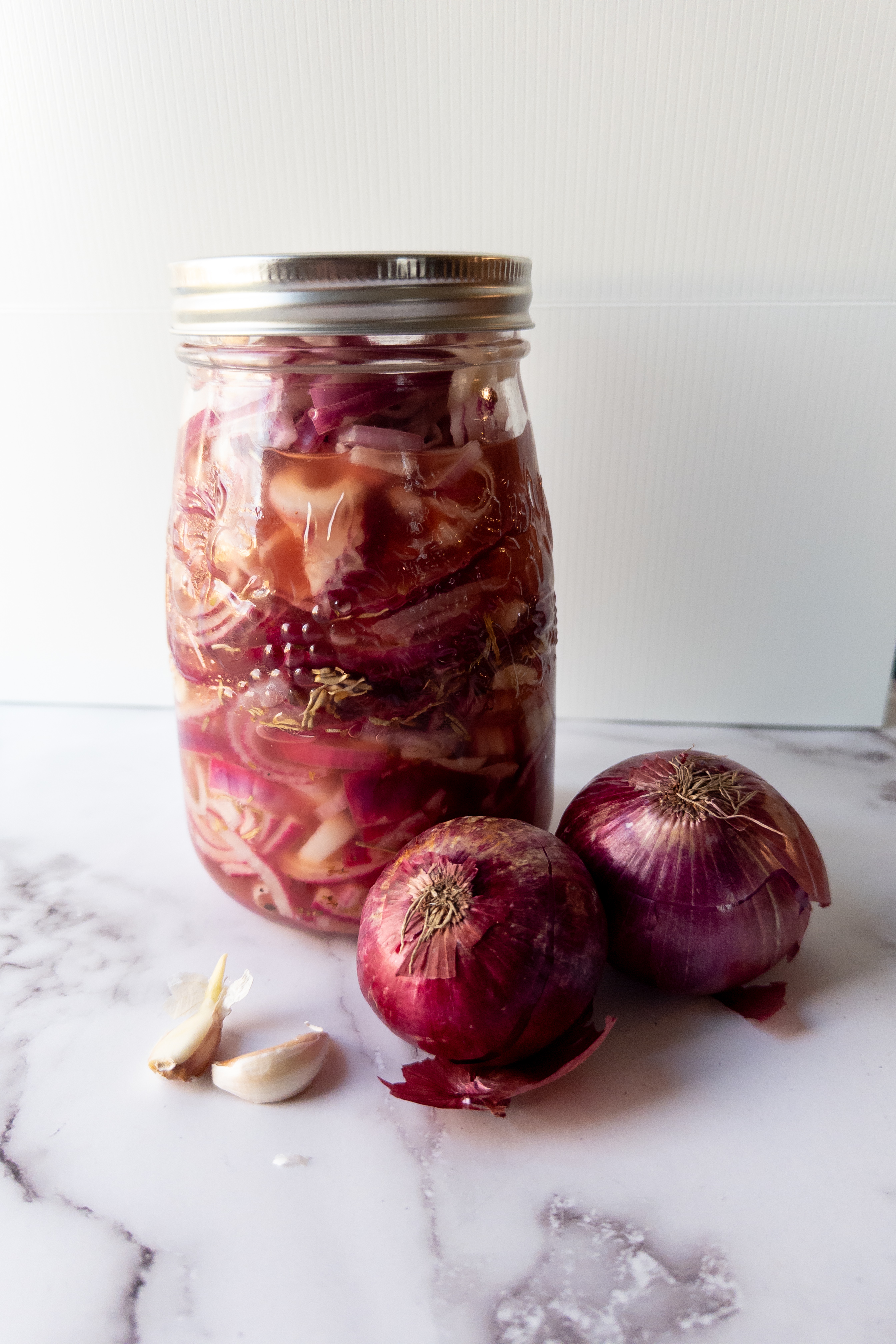 pickled red onions